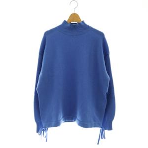 MERCER WOOL CASH OVERSIZED PO プルオーバー ニット セーター 長袖 カシミヤ混 スリット S