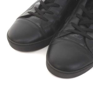 LOUIS VUITTON モノグラムエクリプス マッチアップライン ハイカット スニーカー 8 ブラック MS0157