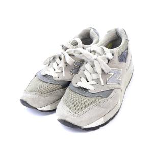 New Balance M998 スニーカー USA製 スエード 23cm グレー
