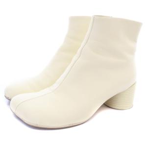 MM6 Maison Margiela MM6 ANATOMIC ANKLE BOOTS 38 アイボリー