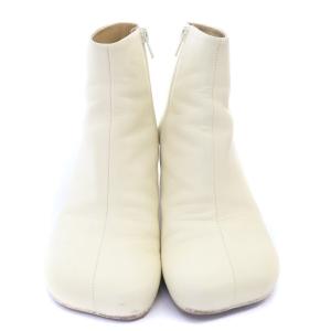 MM6 Maison Margiela MM6 ANATOMIC ANKLE BOOTS 38 アイボリー