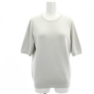 EVERYDAY ハーフスリーブ プルオーバー ニット セーター グレー