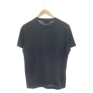 HERMES ポケットTシャツ カットソー 半袖 XS チャコールグレー /DF OS