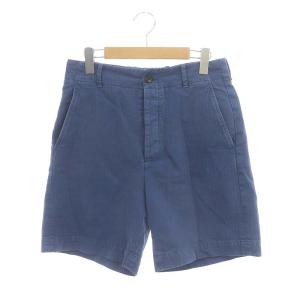 ショートパンツハーフパンツ ヘリンボーン 44 青 ブルー 545613 /DF OS