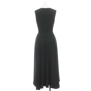 Theory スプリングドレープドレス SPRING PLEAT RIB DRAPE DR ワンピース ロング丈 マキシ丈 ノースリーブ