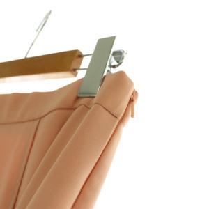 FOXEY NEW YORK 43465 クローバーパンツ テーパード 40 ピンク /NR OS