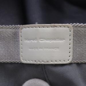 Hervé Chapelier 707CB コーデュラ舟型トートM ハンドバッグ コーデュラナイロン グレー シルバー色
