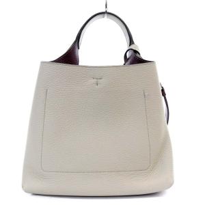 TOD'S Tタイムレス マイクロ ハンドバッグ ライトグレー