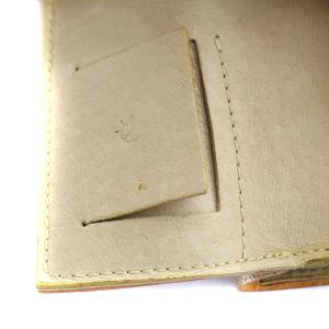 ebagos 財布 三つ折り レザー ピンク