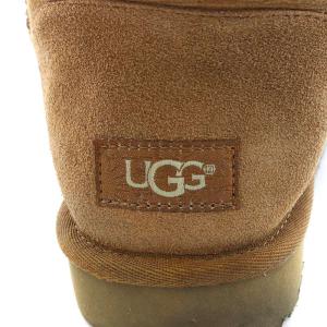 UGG australia リルー ムートンブーツ ショートブーツ 25cm 茶 ブラウン