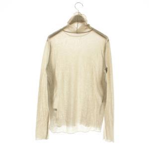 JOURNAL STANDARD L'ESSAGE 23AW  シアーフライスハイネックプルオーバー カットソー 長袖 グレージュ