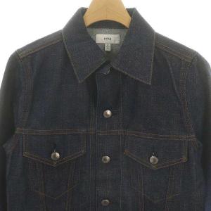 HYKE TIGHT FIT デニムジャケット ジージャン Gジャン 2 紺 インディゴ