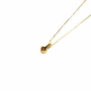 AHKAH ネックレス K18YG ダイヤモンド 0.13ct イエローゴールド