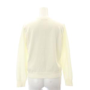 TOCCA TOCCA LOGO KNIT CARDIGAN カーディガン WEB限定 長袖 クルーネック 薄手 F 白 ホワイト