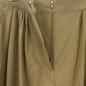 IENA 24AW ギャザータック ワイドパンツ 38 ベージュ