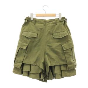 JUNYA WATANABE コムデギャルソン ミリタリー キュロット M カーキ