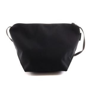 Hervé Chapelier green label relaxing別注 23AW Big Pochette ショルダーバッグ ナイロン 黒 ブラック