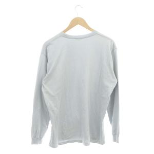 AURALEE LUSTER PLAITING L/S TEE カットソー Tシャツ 長袖 3 ライトグレー