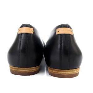 COLE HAAN EDNAH SKIMMER パンプス フラット ポインテッドトゥ レザー 6B 23cm 黒 ブラック