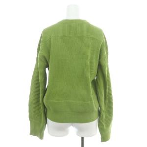 Shinzone CAPLINE CARDIGAN カーディガン 長袖 リブ F 黄緑 ライトグリーン 19AMSCU20