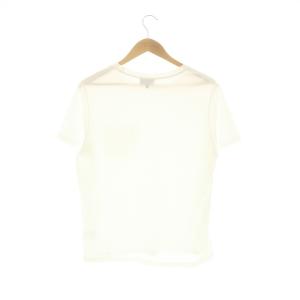 A.P.C. HOMME S/S POCKET TEE Tシャツ カットソー 半袖 ロゴ 刺繍 M 白 ホワイト