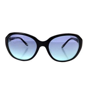 TIFFANY&Co. サングラス グラデーションブラウン 度なし 5518-140 ブラック×マーブルスカイブルー TF4108-B-F 81939S