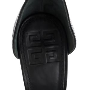 【美品】ジバンシィ　GIVENCHY アンクルストラップ　サンダル　ベルト付き GIVENCHY - GIVENCHY レオパード柄 アンクルストラップ サンダル