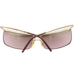 GUCCI サングラス グラデーション ロゴ 6810 茶色 ブラウン 紫 パープル GG2653