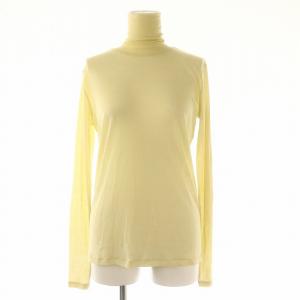 SORE カットソー 長袖 タートルネック 薄手 4 イエローベージュ /ES OS SH