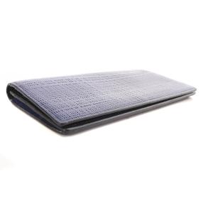 LOEWE LINEN 二つ折り長財布 ロゴ 青 ブルー