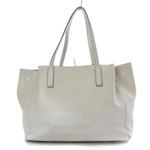 ANYA HINDMARCH WINK SMILY LEATHER TOTE ホワイト