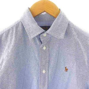 POLO RALPH LAUREN コットンシャツ 長袖 6 ライトブルー