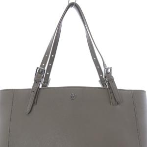 TORY BURCH トートバッグ ハンドバッグ ロゴ グレージュ HPK001 /SR28