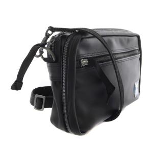 LUGGAGE LABEL ニューライナー ショルダーバッグ ロゴ 黒 ブラック