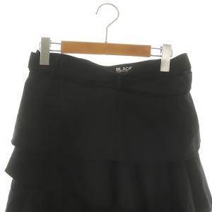 COMME des GARCONSブラックラップスタイル ティアードスカート COMME des GARCONSブラックラップスタイル ティアードスカート