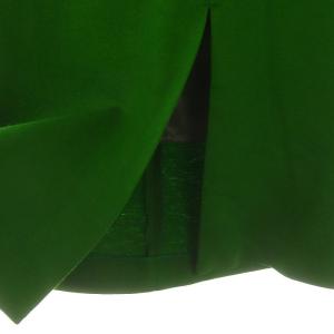 JOURNAL STANDARD L'ESSAGE 23AW LUMINARY タイトスカート ロング ウール フロントスリット 38 緑 グリーン