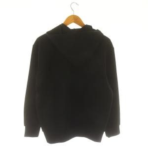 PLAY Comme des Garçons AD2017 ハートワッペン パーカー ジップアップ フード L 黒 ブラック AZ-T172