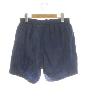 Alexander McQueen スカルプリントボート ショーツ 水陸両用 44 紺 ネイビー