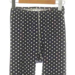 COMME des GARCONS COMME des GARCONS パンツ ドット 水玉 イージー コットン S 紺 ネイビー