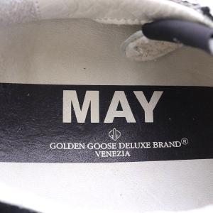 GOLDEN GOOSE MAY ローカットスニーカー USED加工 36 ホワイト