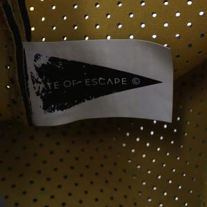 STATE OF ESCAPE トートバッグ ハンドバッグ ネオプレン ポーチ付き 黄色 イエロー