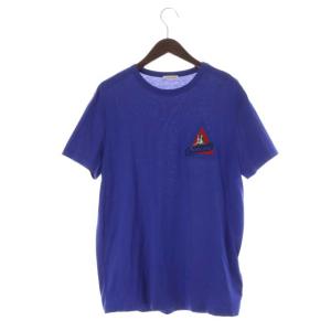 MAGLIA T-SHIRT Tシャツ 半袖 プルオーバー クルーネック L 青 ブルー /SY OS