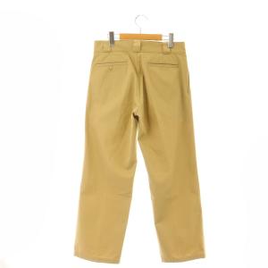 MADISONBLUE NO TUCK Straight PT NIDOM パンツ ストレート ジッパーフライ M ベージュ