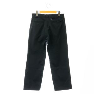 MADISONBLUE 23SS NO TUCK ST PT CHINO チノパンツ ストレート ジッパーフライ M 紺 ネイビー