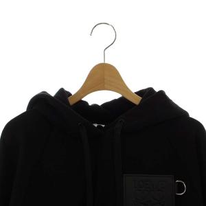 LOEWE クロップドフーディーパーカー M ブラック S359Y25X41