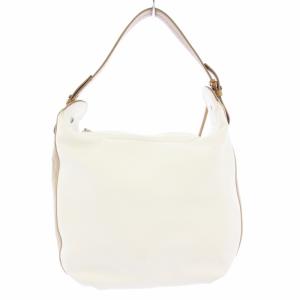 FURLA ワンショルダー ハンドバッグ レザー 白 /TK OF