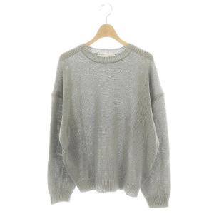 24SS GENTLEMAN ニット セーター 長袖 グレー