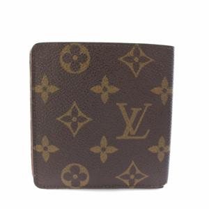 LOUIS VUITTON モノグラム ポルトビエ 6カルト クレディ 二つ折り財布 ブラウン M60929