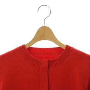 FOXEY NEW YORK 23AW カーディガン クロップド 38 レッド