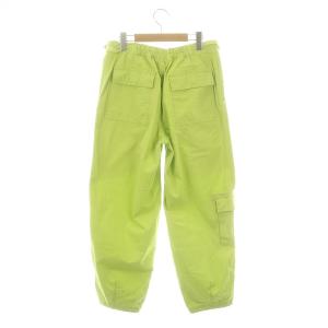 Drawer カーゴパンツ ジッパーフライ イージー 38 黄緑 イエローグリーン /MI OS